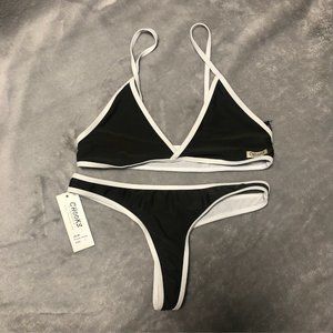 ChooksLA Set in Forest Green M/L